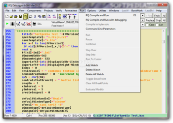 RQ Debugger IDE screenshot 6