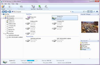 RS File Recovery screenshot