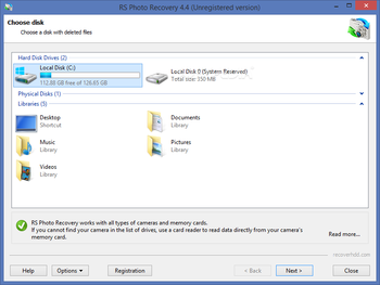 RS Photo Recovery screenshot