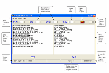 RS232 Stealth Monitor screenshot