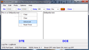 RS232CPM Com Port Monitor screenshot