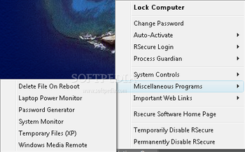 RSecure PC Lock screenshot 2