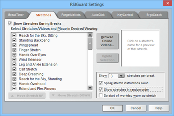 RSIGuard Stretch Edition screenshot 14