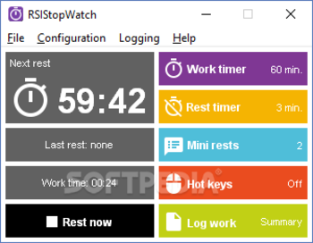 RSIStopWatch screenshot