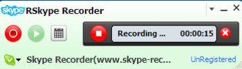 RSkype Recorder Lite screenshot