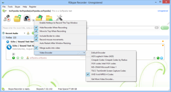 RSkype Recorder screenshot 2