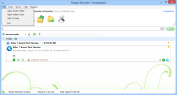 RSkype Recorder screenshot 4