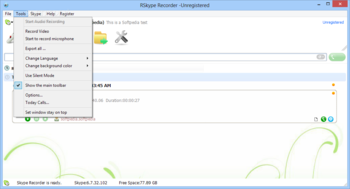 RSkype Recorder screenshot 5