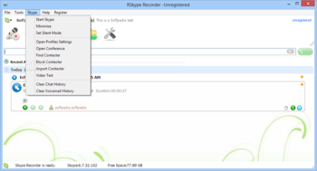 RSkype Recorder screenshot 6