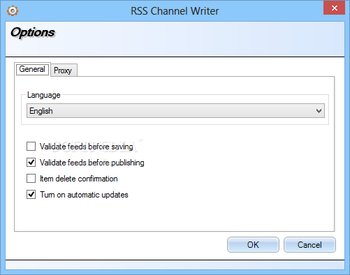 RSS Channel Writer screenshot 12