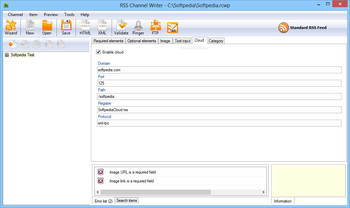 RSS Channel Writer screenshot 5