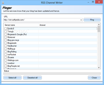 RSS Channel Writer screenshot 9