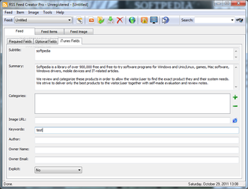 RSS Feed Creator Pro screenshot 4