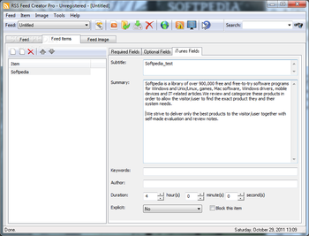 RSS Feed Creator Pro screenshot 7