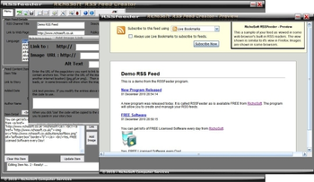 RSSFeeder screenshot