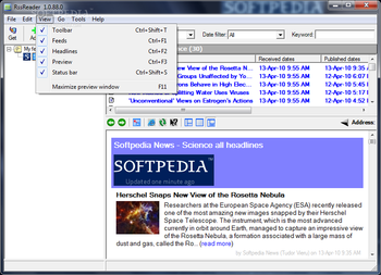 RssReader screenshot 3