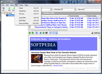 RssReader screenshot 4