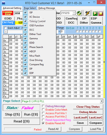 RTD Tool Customer screenshot 26