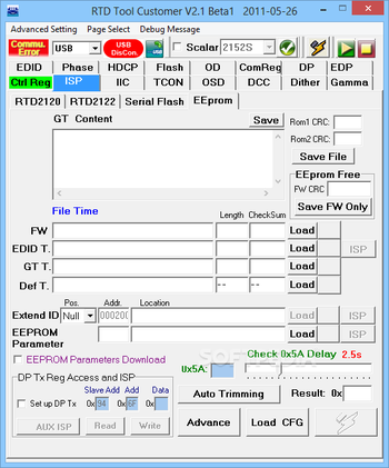 RTD Tool Customer screenshot 8