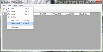 RTDChannelEditor screenshot 2