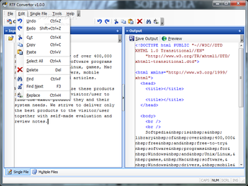 RTF Convertor screenshot 3