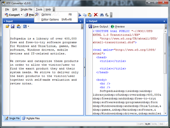 RTF Convertor screenshot 5