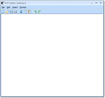 RTF Editor Software screenshot
