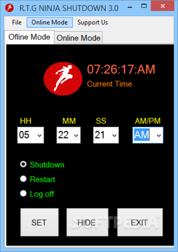 R.T.G NINJA SHUTDOWN screenshot