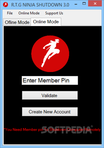R.T.G NINJA SHUTDOWN screenshot 2