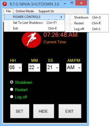 R.T.G NINJA SHUTDOWN screenshot 3