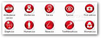 Ruby Medical Icons screenshot