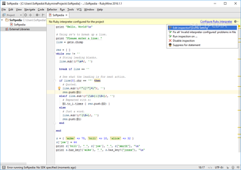 RubyMine screenshot 10