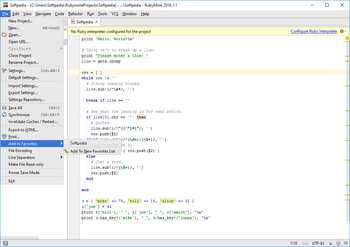 RubyMine screenshot 3