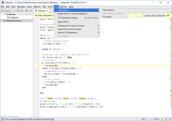 RubyMine screenshot 9