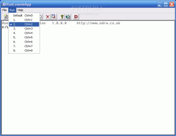 RunConsoleApp screenshot 3