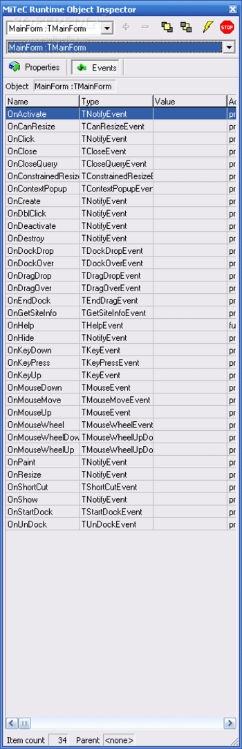 Runtime Object Inspector Component screenshot 3