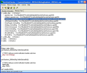 RuntimeChecker Standard screenshot