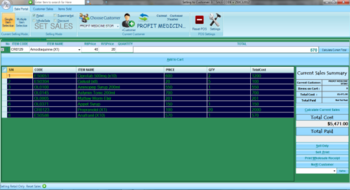 RxSoft Pharmacy Management System screenshot