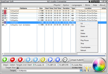 RZ Audio Converter screenshot