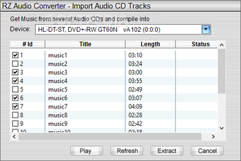 RZ Audio Converter screenshot 3