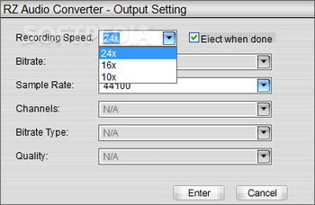 RZ Audio Converter screenshot 5