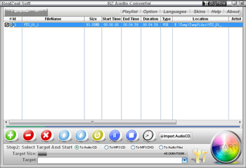 RZ Audio Converter screenshot