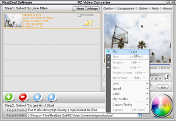 RZ AVI Converter screenshot