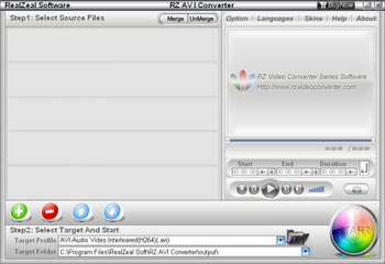 RZ AVI Converter screenshot