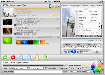 RZ DVD Creator screenshot