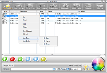 RZ Free DVD Burner screenshot 2