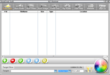 RZ Free DVD Burner screenshot