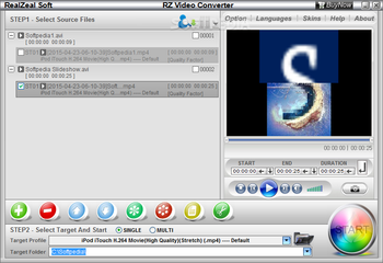 RZ Video Converter screenshot