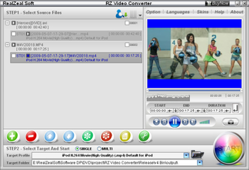 RZ Video Converter screenshot