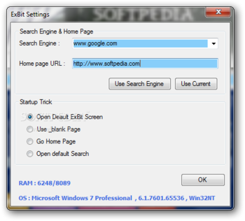 S-soft Exbit Browser screenshot 4